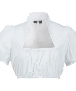 Wiesnkönig Dirndlbluse Carola In Weiß