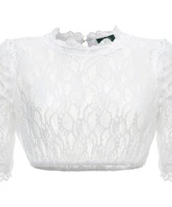 Wiesnkönig Dirndlbluse Erika In Weiß