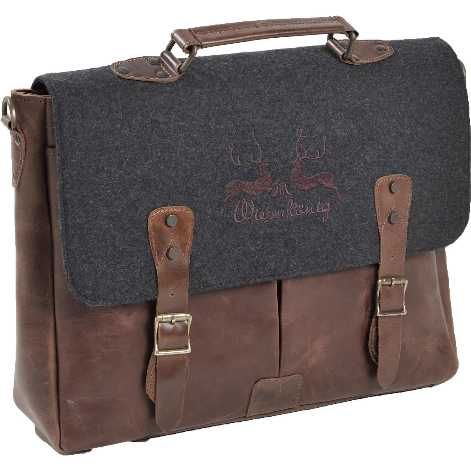 Wiesnkönig Messenger-Tasche Wiesnkönig In Anthrazit 3 Wiesnkönig Messenger-Tasche Wiesnkönig In Anthrazit