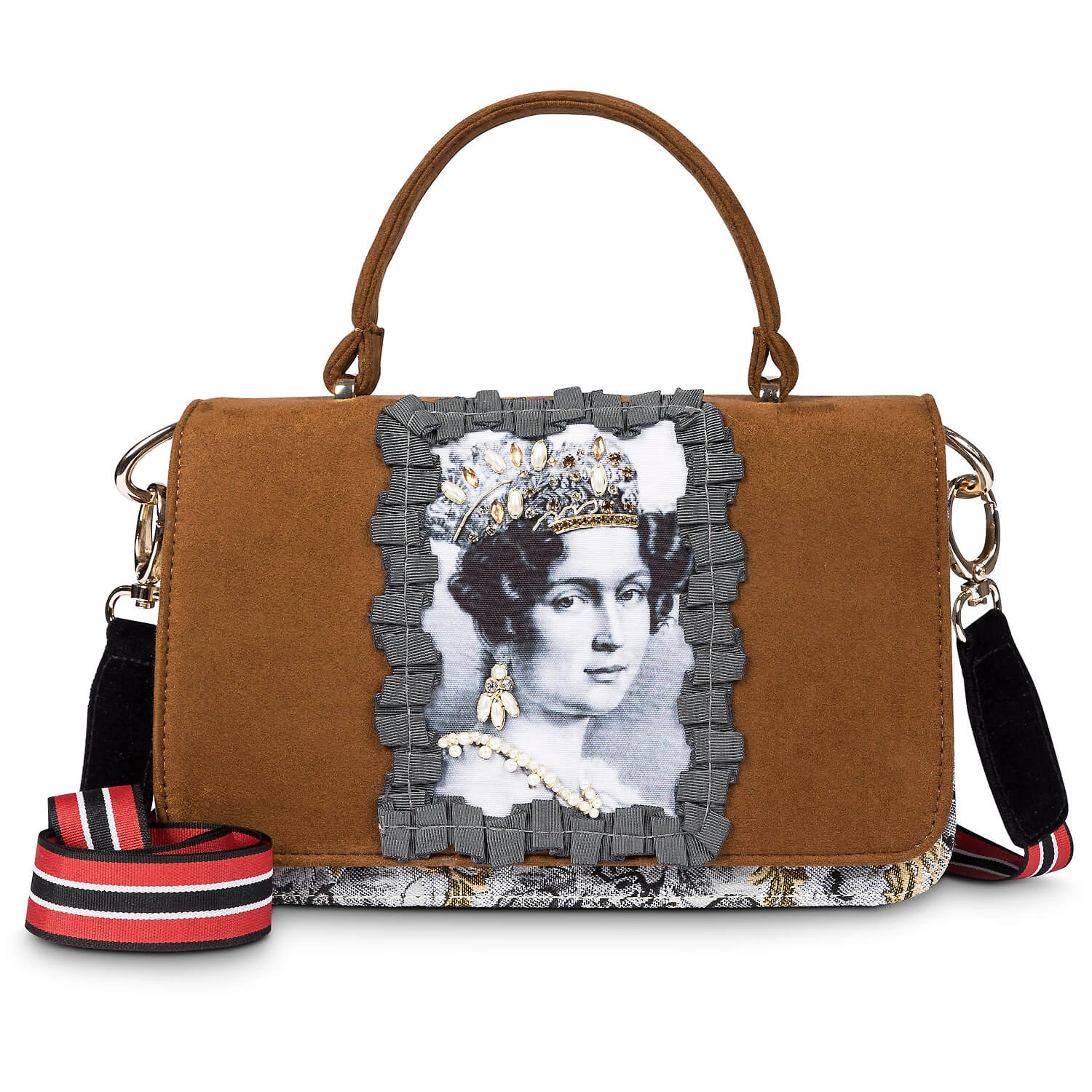 Wiesnkönig Tasche Therese Mit Krone In Anthrazit 4 Wiesnkönig Tasche Therese Mit Krone In Anthrazit – Bild 2