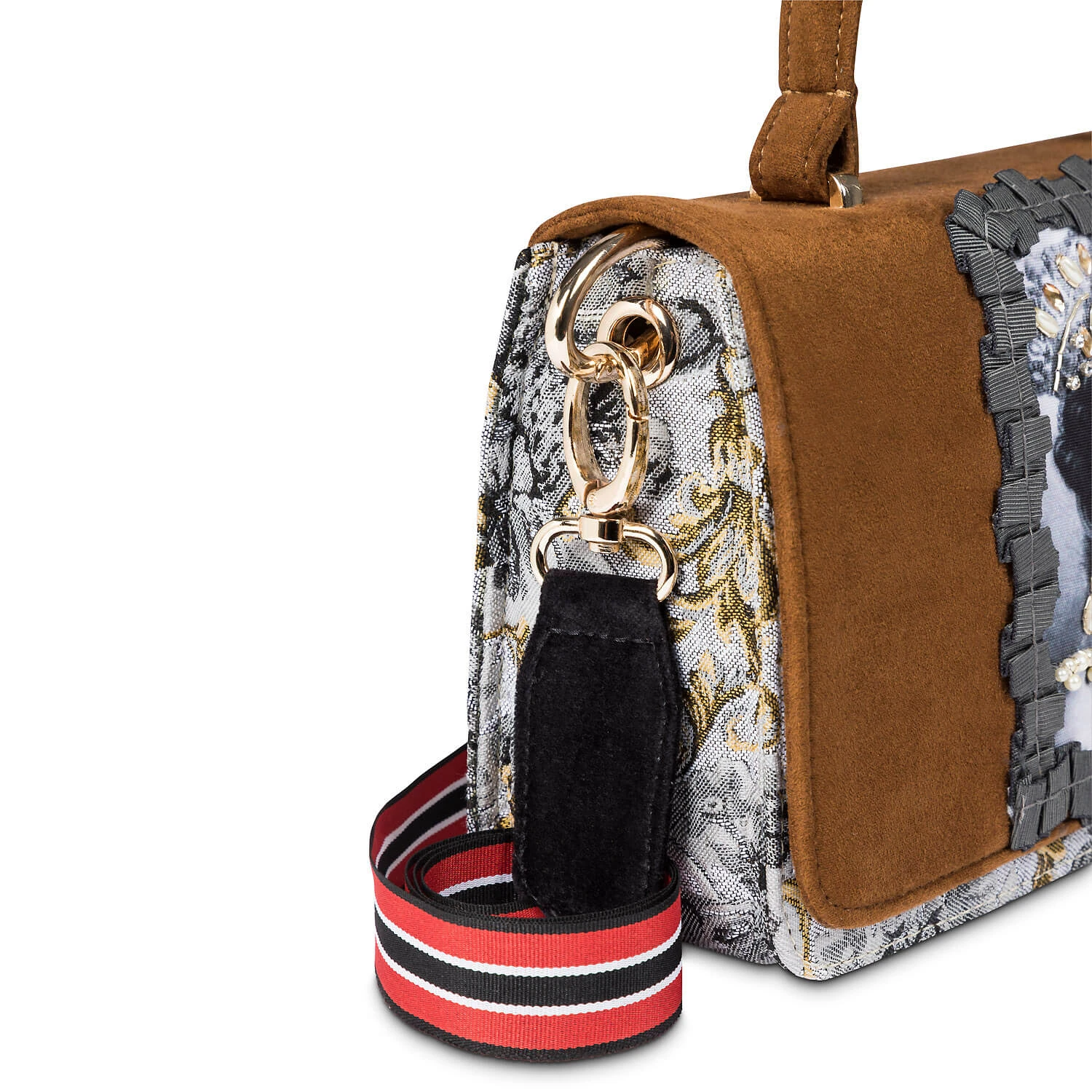 Wiesnkönig Tasche Therese Mit Krone In Anthrazit 8 Wiesnkönig Tasche Therese Mit Krone In Anthrazit – Bild 6